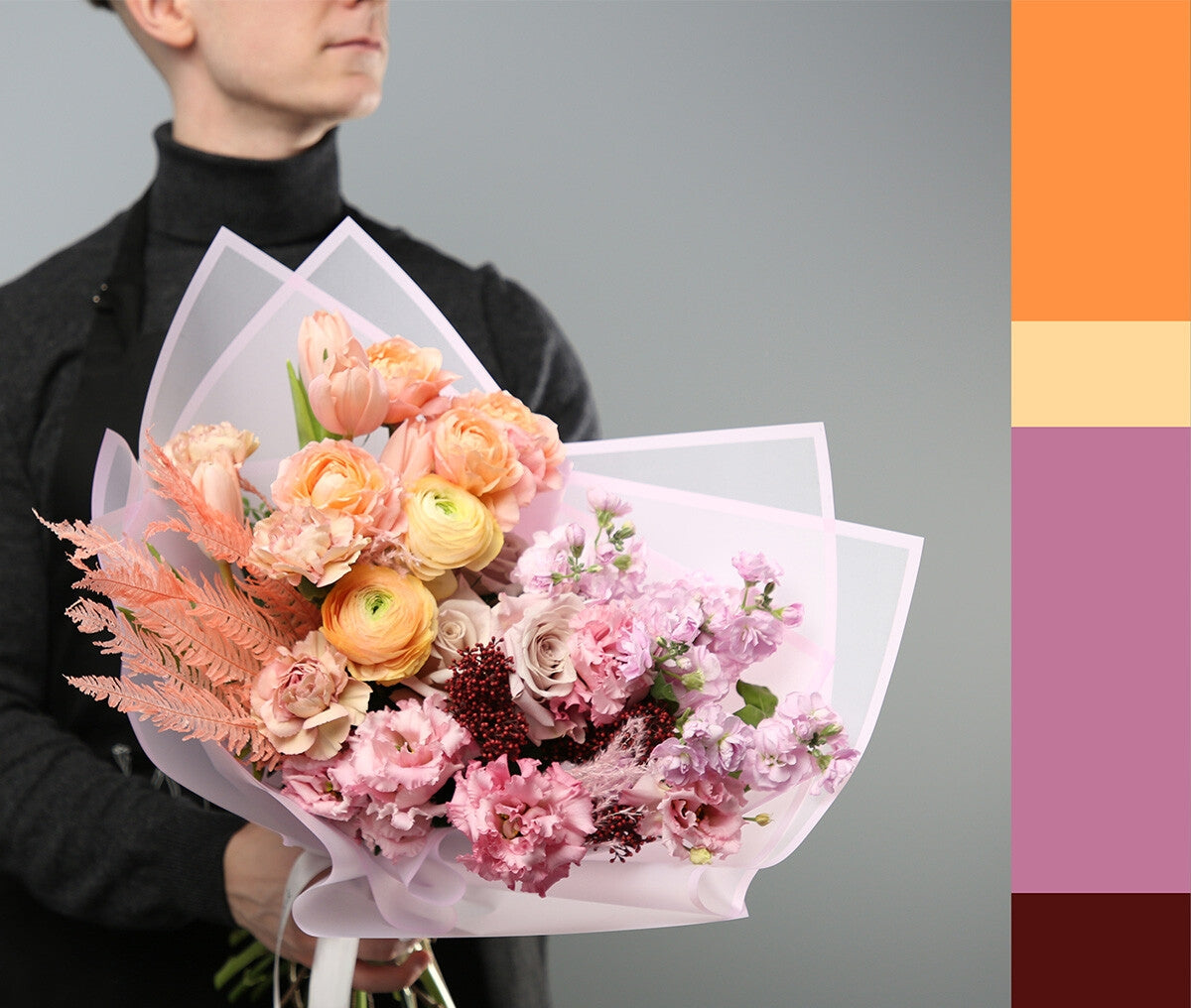Spreading Bouquet "Exquisite tenderness"
