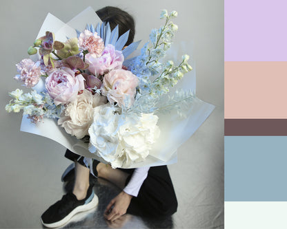 Bouquet of flowers called "Attractive fragrance"